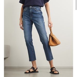 SLVRLAKE
Frayed High Rise Straight Leg Hero Jeans